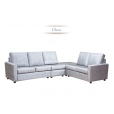 STYLISH WHITE U SOFA